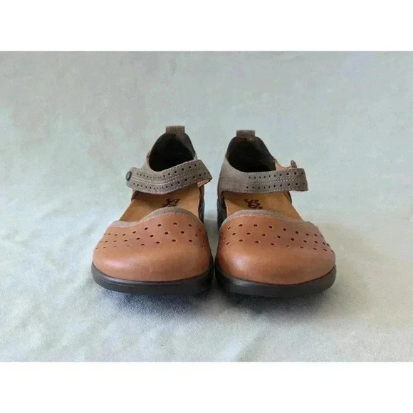 SAS Women Eden Leather Clogs Mary Jane Platform Leather Shoes Sz 6M Retail $251 - Picture 2 of 11